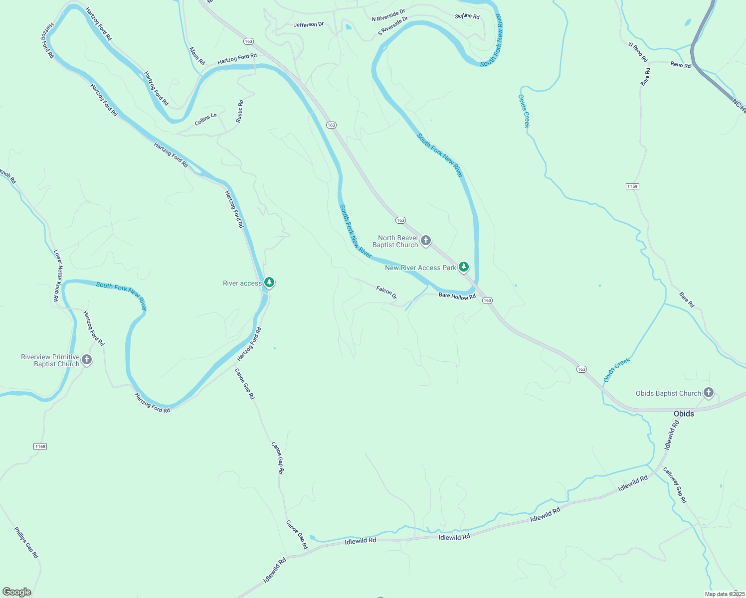 map of restaurants, bars, coffee shops, grocery stores, and more near 176 Old Cardinal Lane in West Jefferson