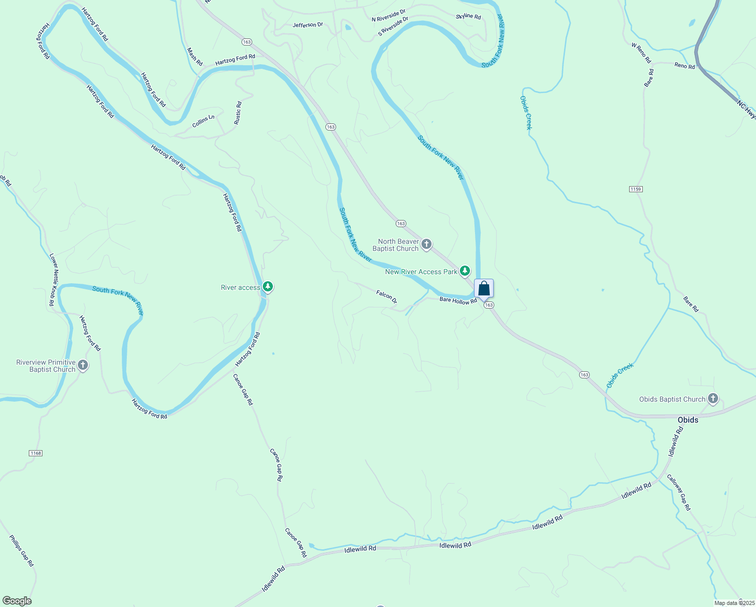 map of restaurants, bars, coffee shops, grocery stores, and more near in Jefferson