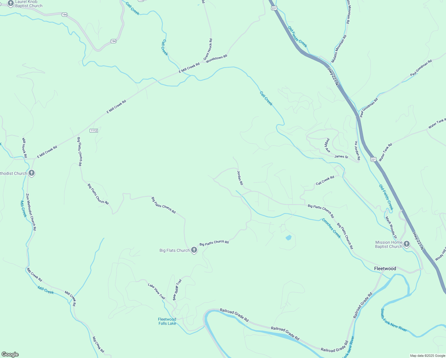 map of restaurants, bars, coffee shops, grocery stores, and more near 167 Ressie Sutherland Road in Fleetwood