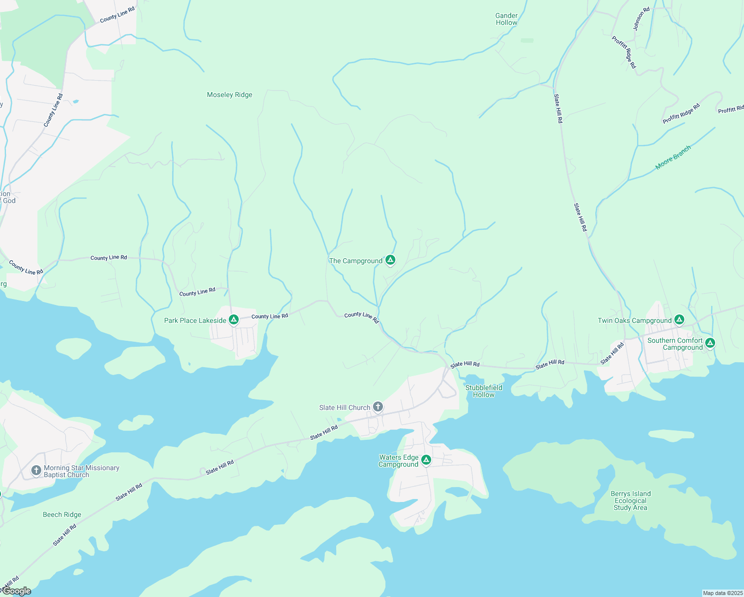 map of restaurants, bars, coffee shops, grocery stores, and more near 111 Repass Road in Mooresburg