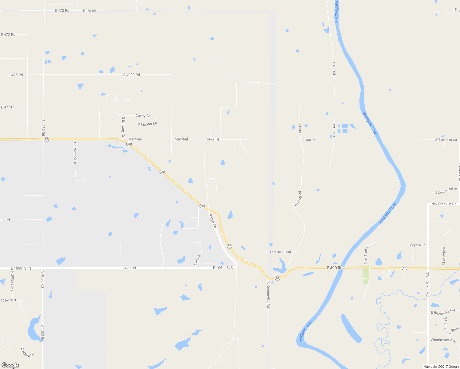 map of restaurants, bars, coffee shops, grocery stores, and more near 6511 Oklahoma 20 in Claremore