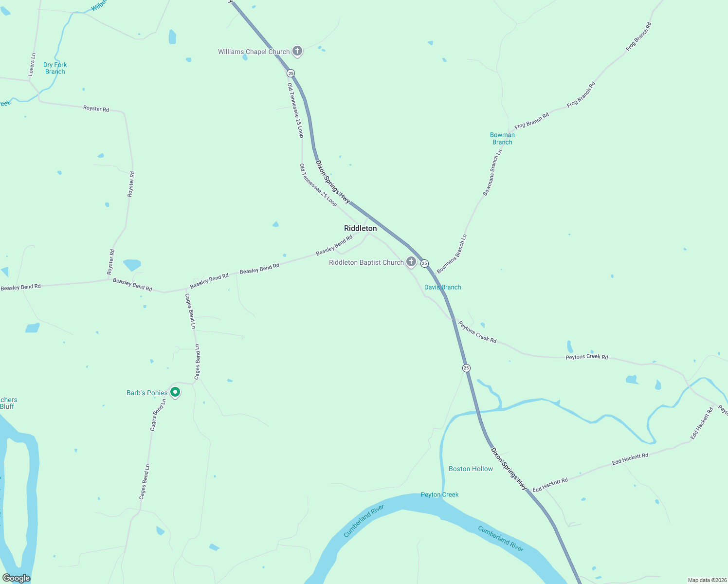 map of restaurants, bars, coffee shops, grocery stores, and more near 37 Riddleton Circle in Riddleton