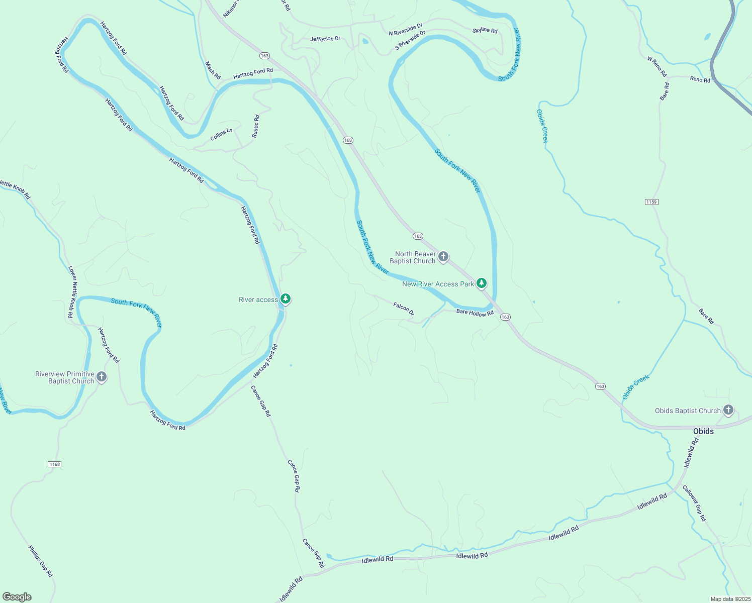 map of restaurants, bars, coffee shops, grocery stores, and more near 152 Partridge Trail in West Jefferson