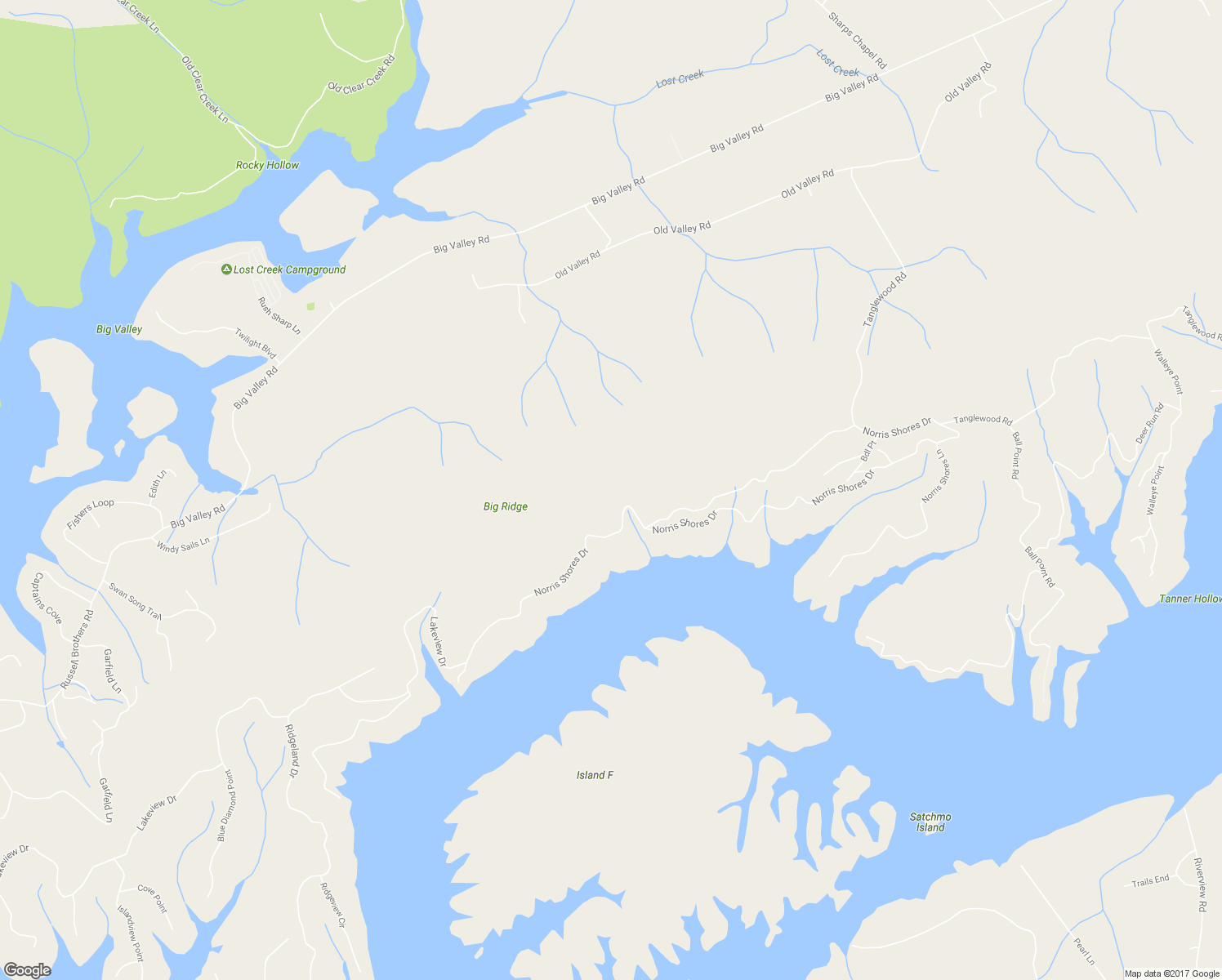 map of restaurants, bars, coffee shops, grocery stores, and more near 514 Norris Shores Drive in Sharps Chapel