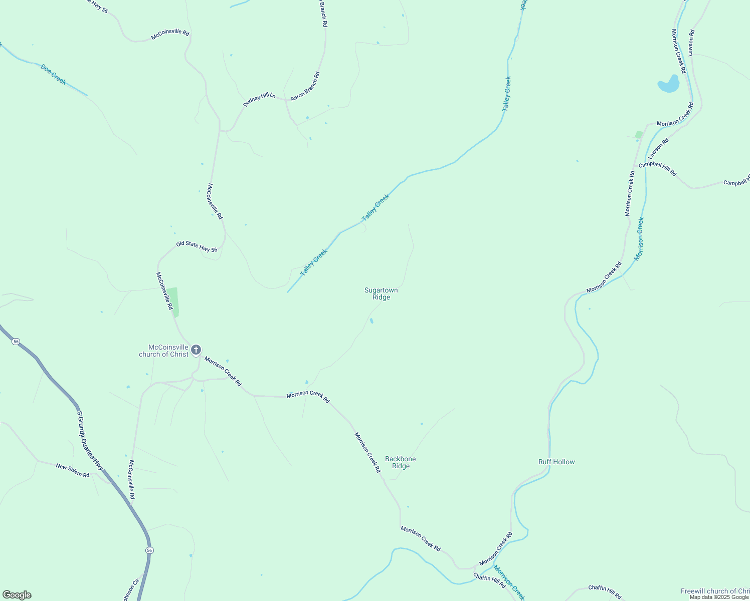 map of restaurants, bars, coffee shops, grocery stores, and more near 403 Sugartown Ridge Lane in Gainesboro