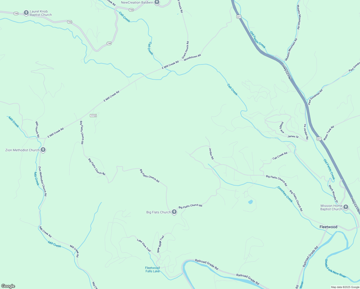 map of restaurants, bars, coffee shops, grocery stores, and more near 612 Jordan Road in Fleetwood