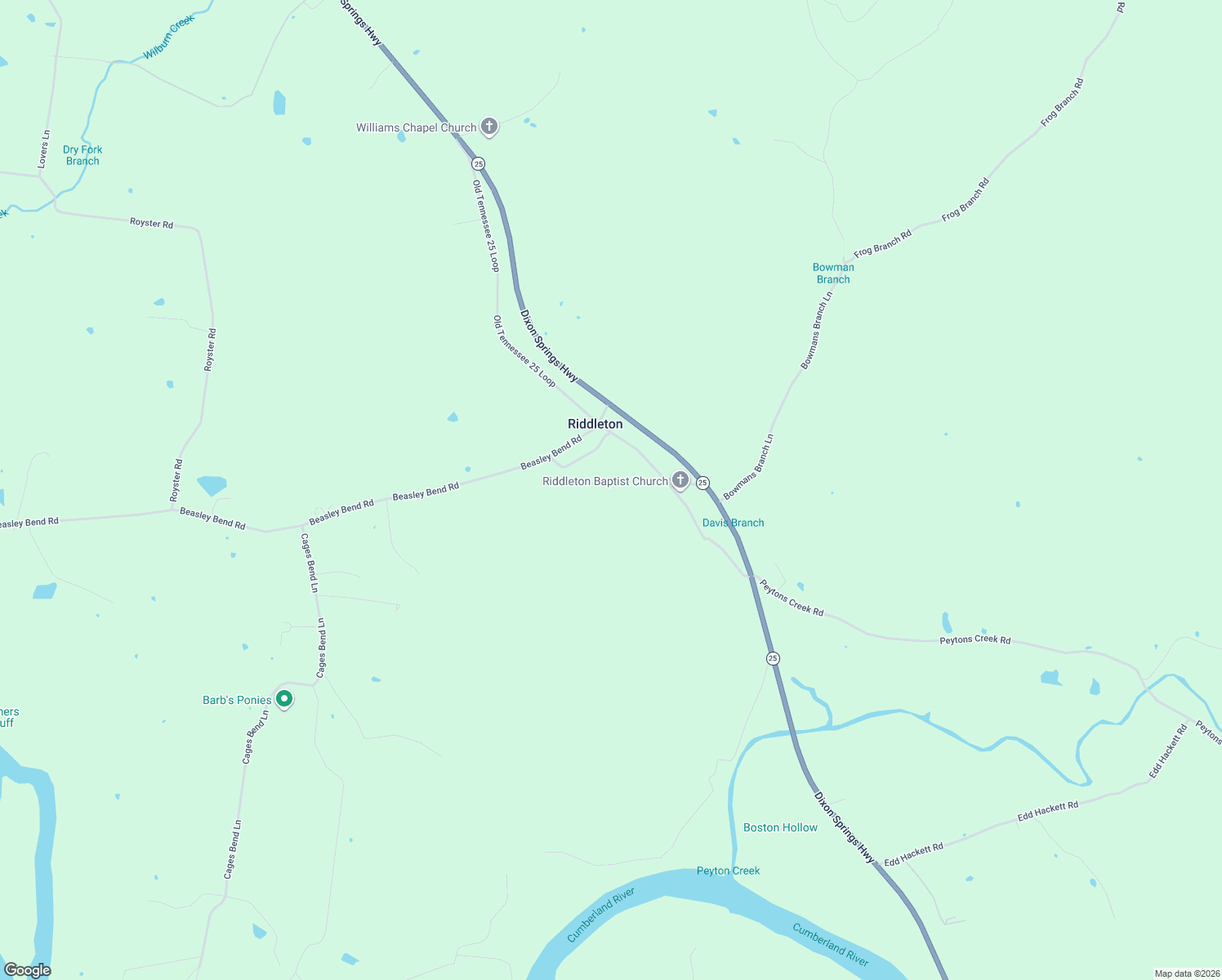 map of restaurants, bars, coffee shops, grocery stores, and more near 37 Riddleton Circle in Riddleton