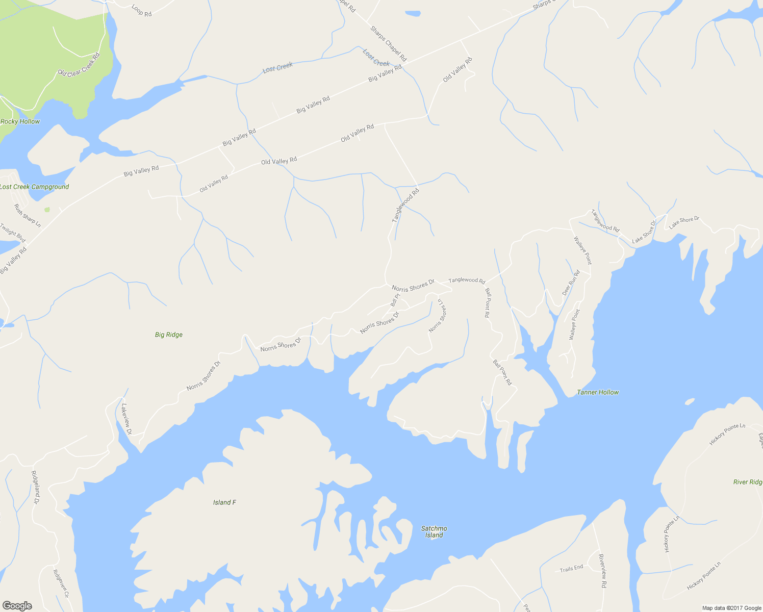 map of restaurants, bars, coffee shops, grocery stores, and more near 280 Norris Shores Drive in Sharps Chapel
