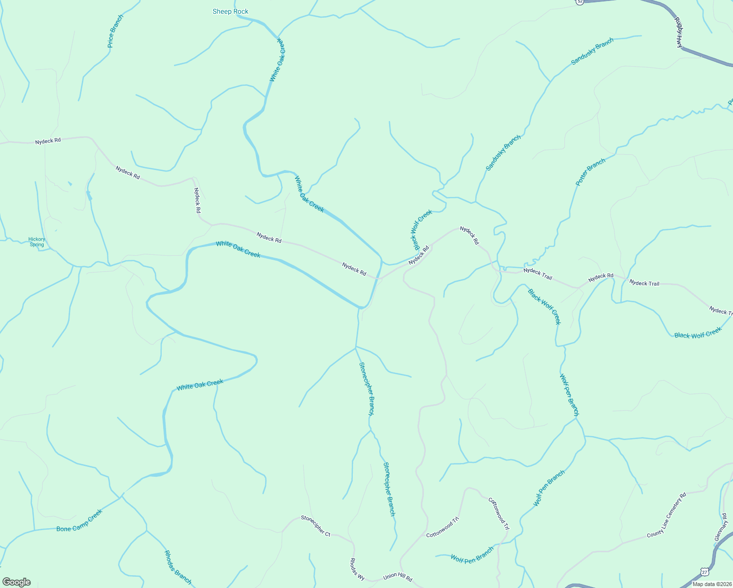 map of restaurants, bars, coffee shops, grocery stores, and more near 704 Nydeck Road in Robbins
