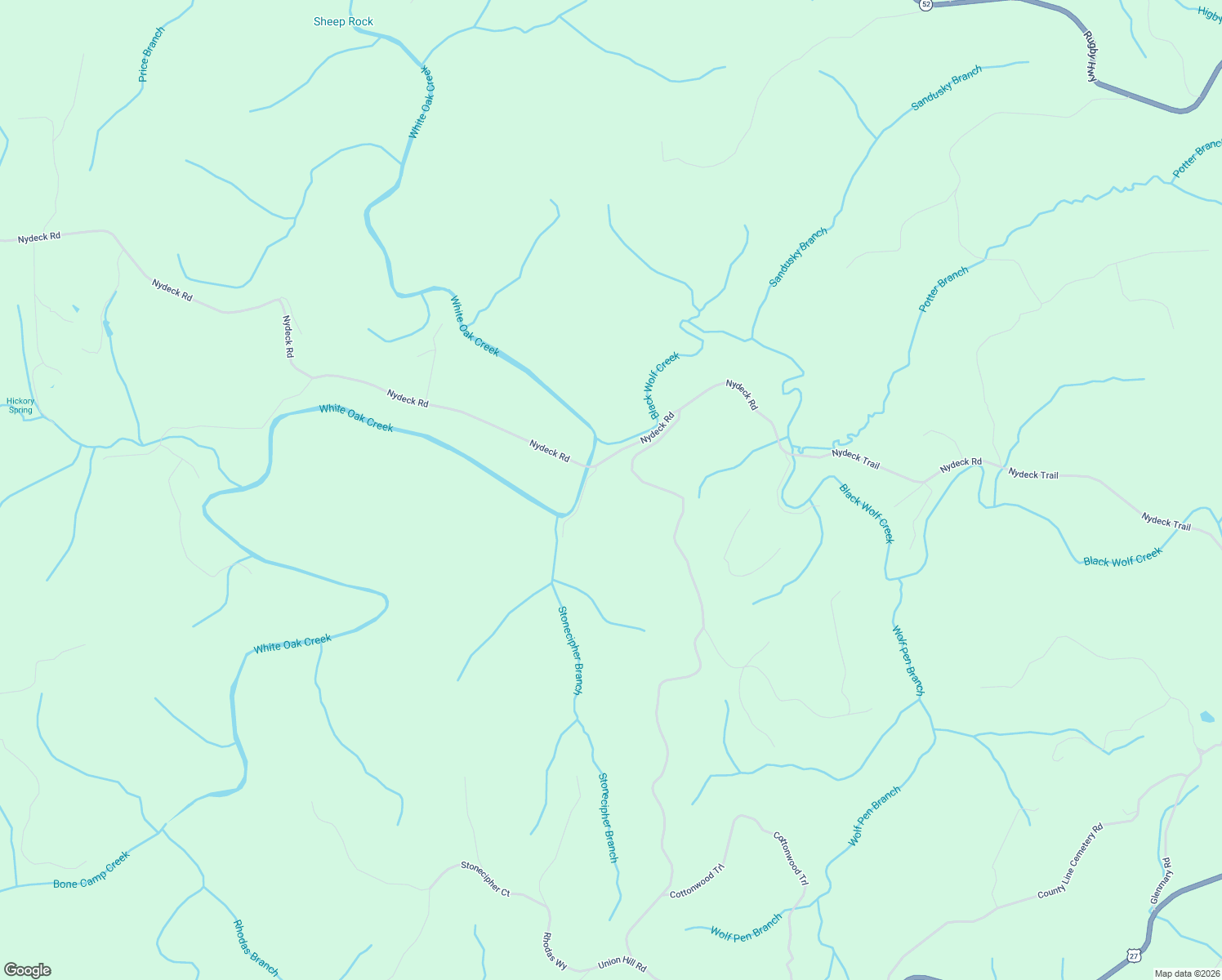map of restaurants, bars, coffee shops, grocery stores, and more near 704 Nydeck Road in Robbins