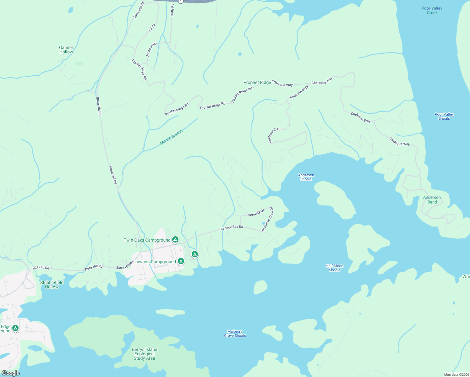 map of restaurants, bars, coffee shops, grocery stores, and more near 12040 Harbor View in Mooresburg
