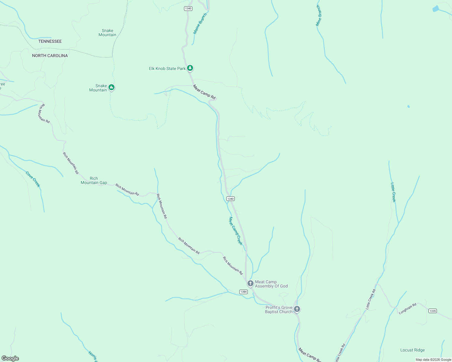 map of restaurants, bars, coffee shops, grocery stores, and more near 100 Honeycutt Dr in Todd