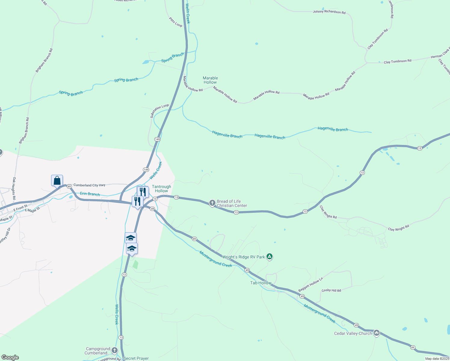 7317 Tennessee 13, Erin TN Walk Score