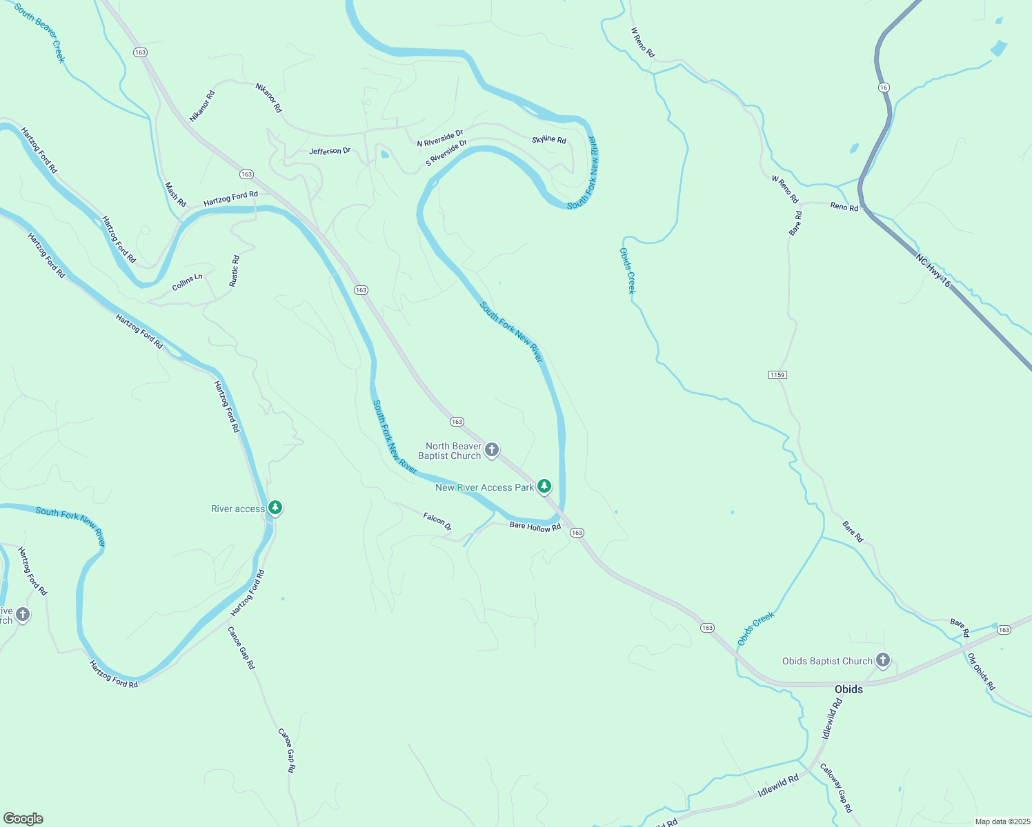 map of restaurants, bars, coffee shops, grocery stores, and more near 349 Holly Ridge Road in West Jefferson