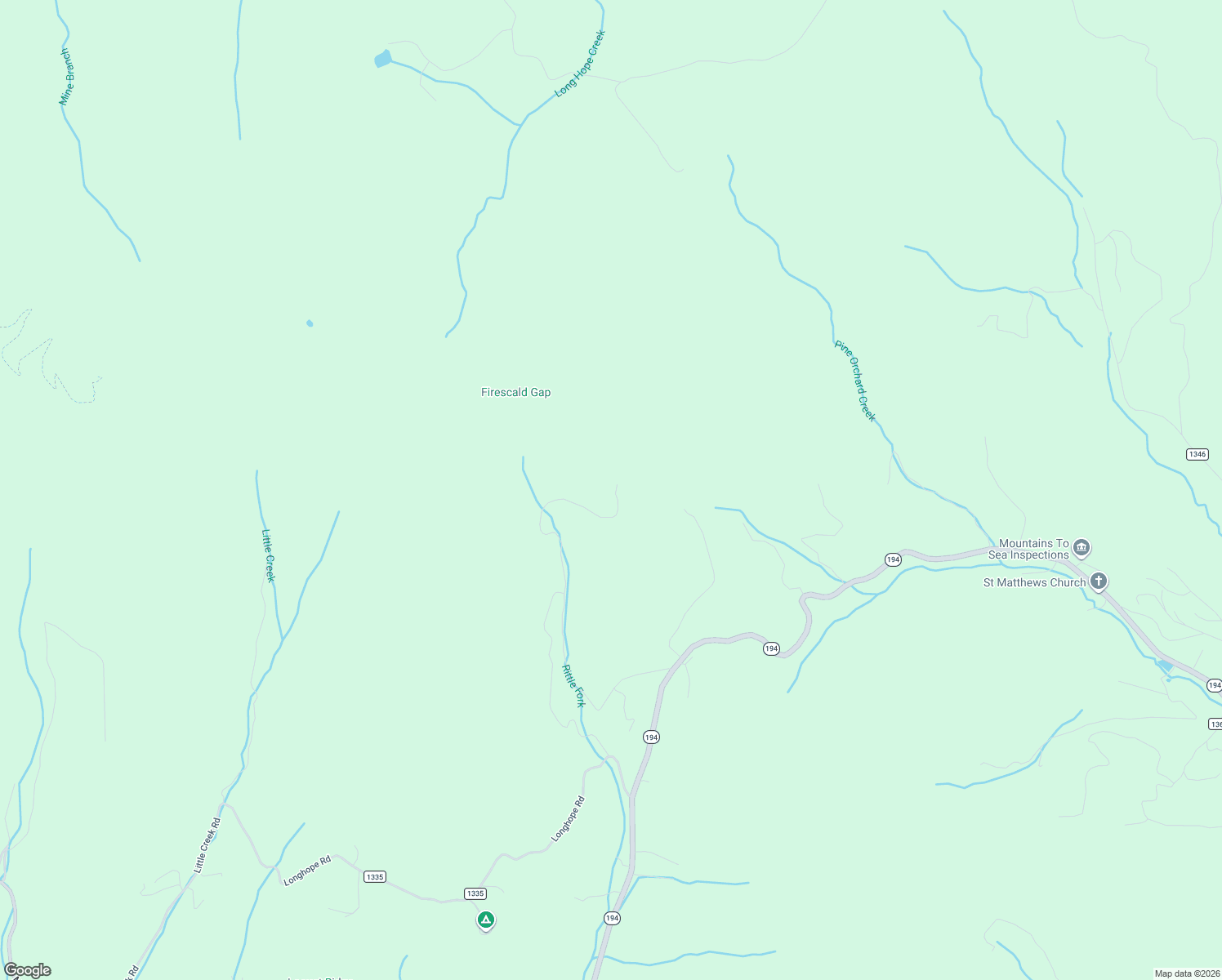 map of restaurants, bars, coffee shops, grocery stores, and more near in Meat Camp