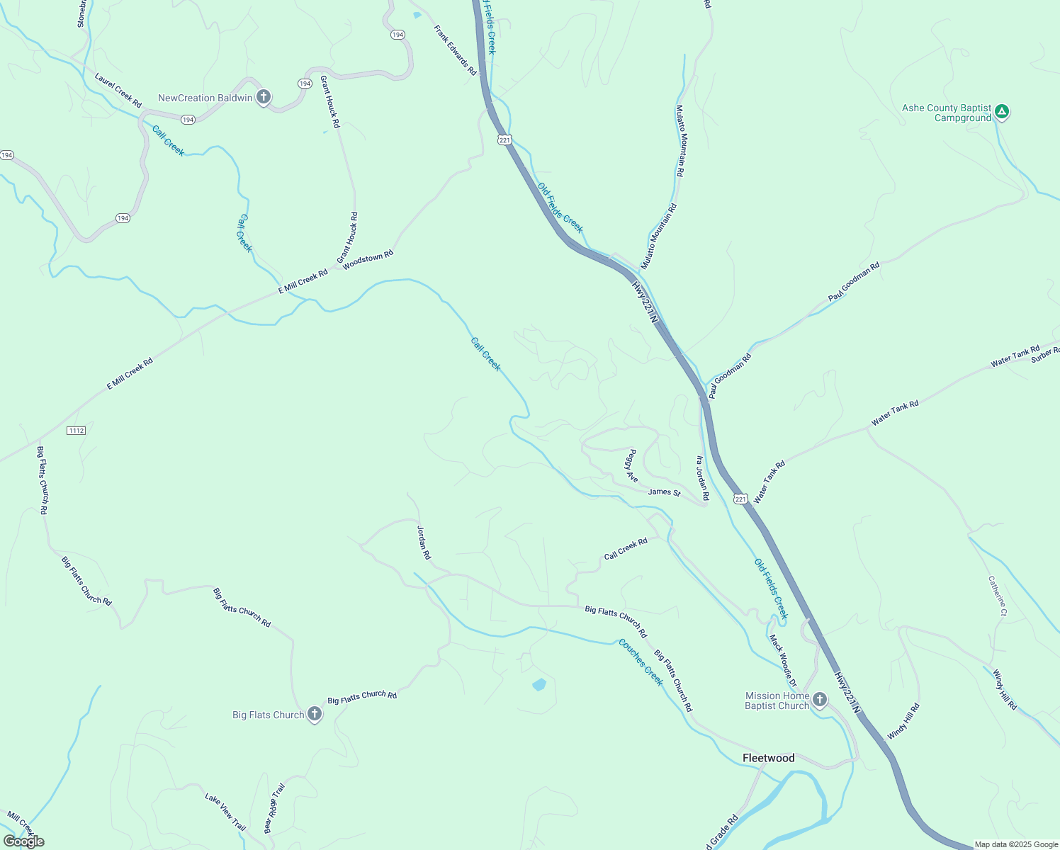 map of restaurants, bars, coffee shops, grocery stores, and more near 236 Lost River Road in Fleetwood
