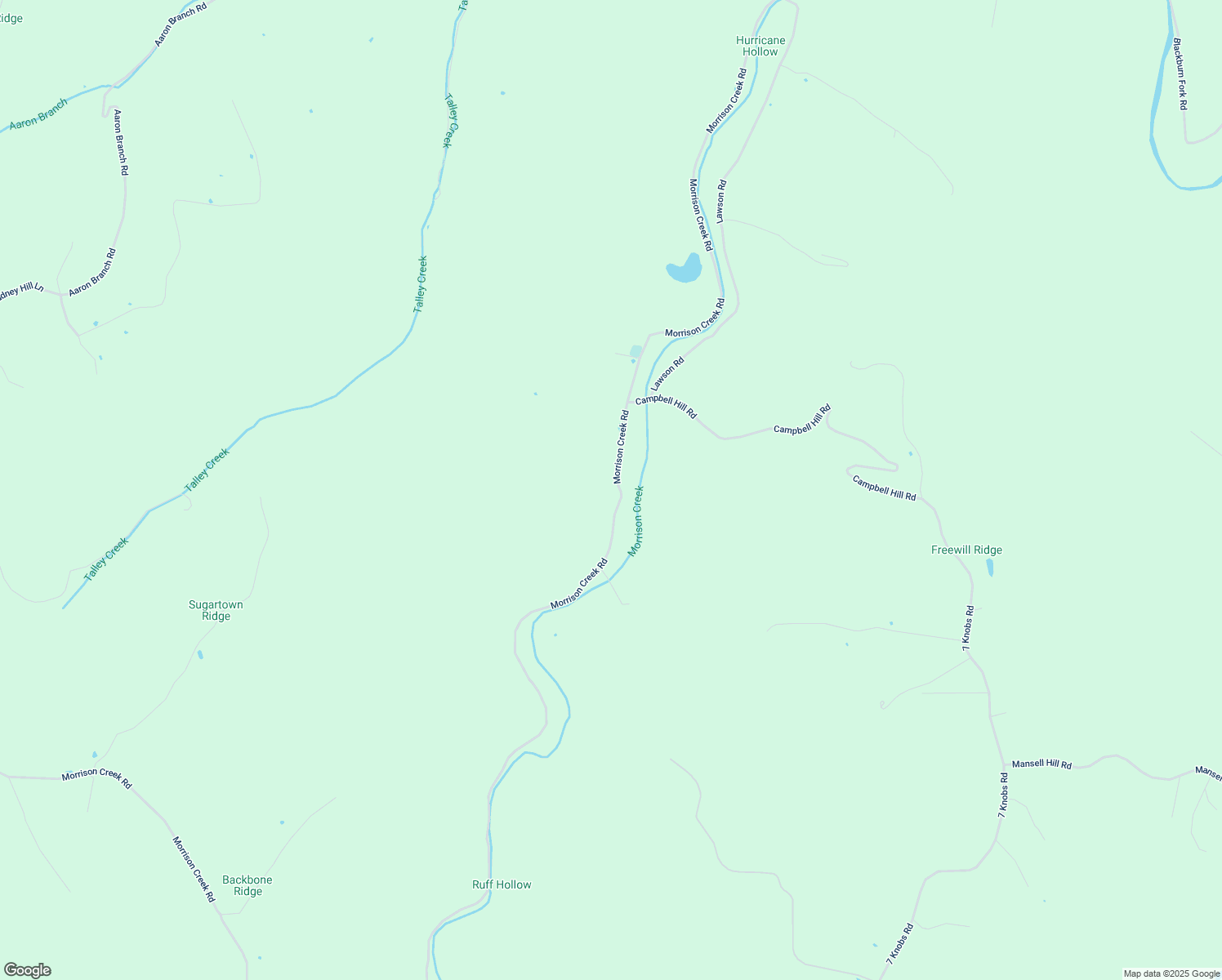 map of restaurants, bars, coffee shops, grocery stores, and more near 1354 Morrison Creek Road in Gainesboro