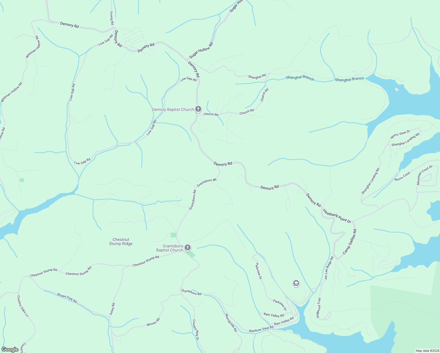 map of restaurants, bars, coffee shops, grocery stores, and more near 145 Grantsboro Road in LaFollette