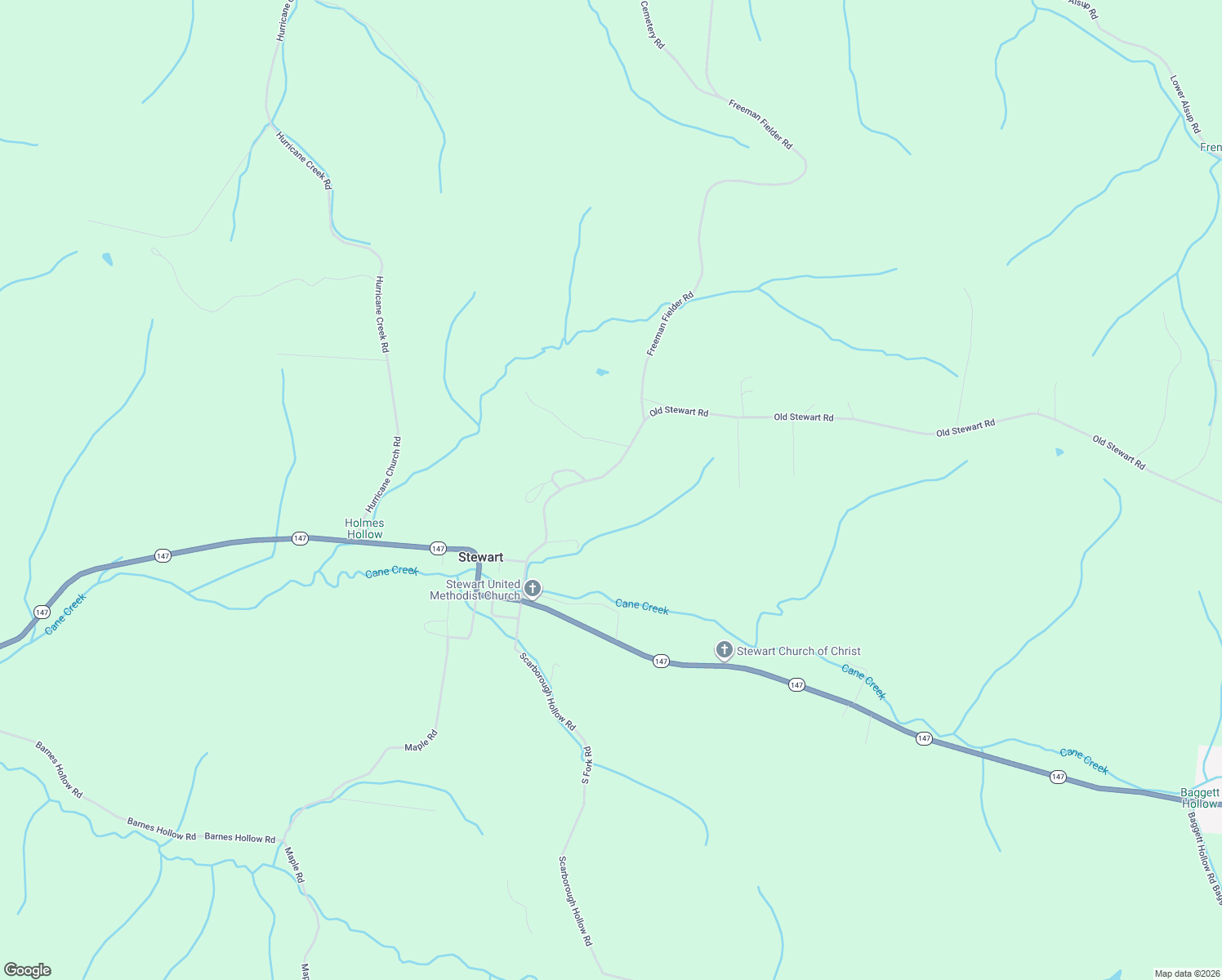 map of restaurants, bars, coffee shops, grocery stores, and more near 3817 Old Stewart Road in Tennessee Ridge