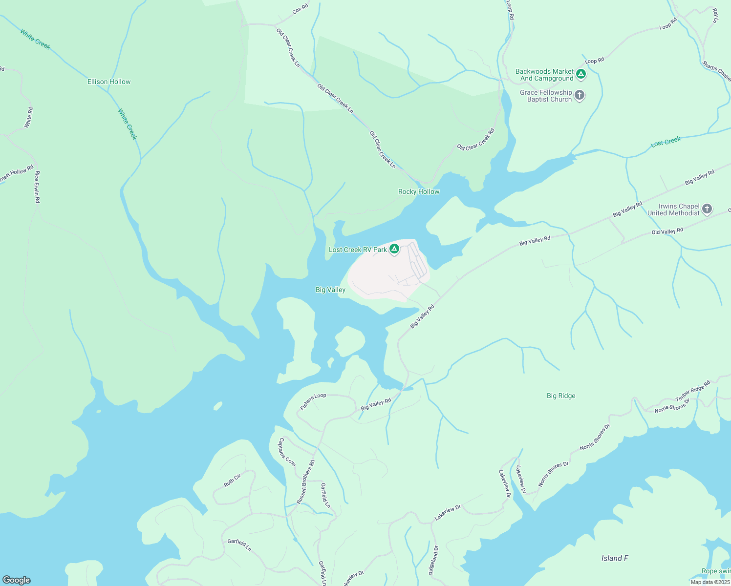 map of restaurants, bars, coffee shops, grocery stores, and more near 135 Twilight Boulevard in Sharps Chapel
