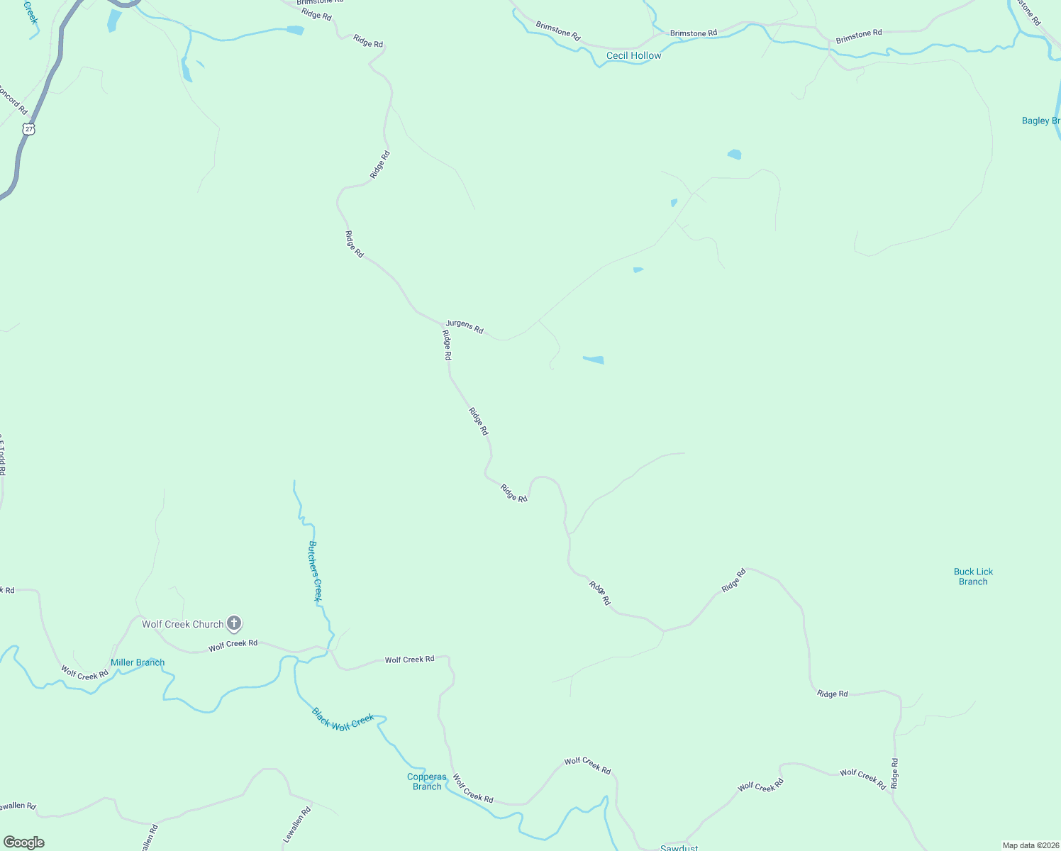map of restaurants, bars, coffee shops, grocery stores, and more near 2145 Ridge Road in Robbins