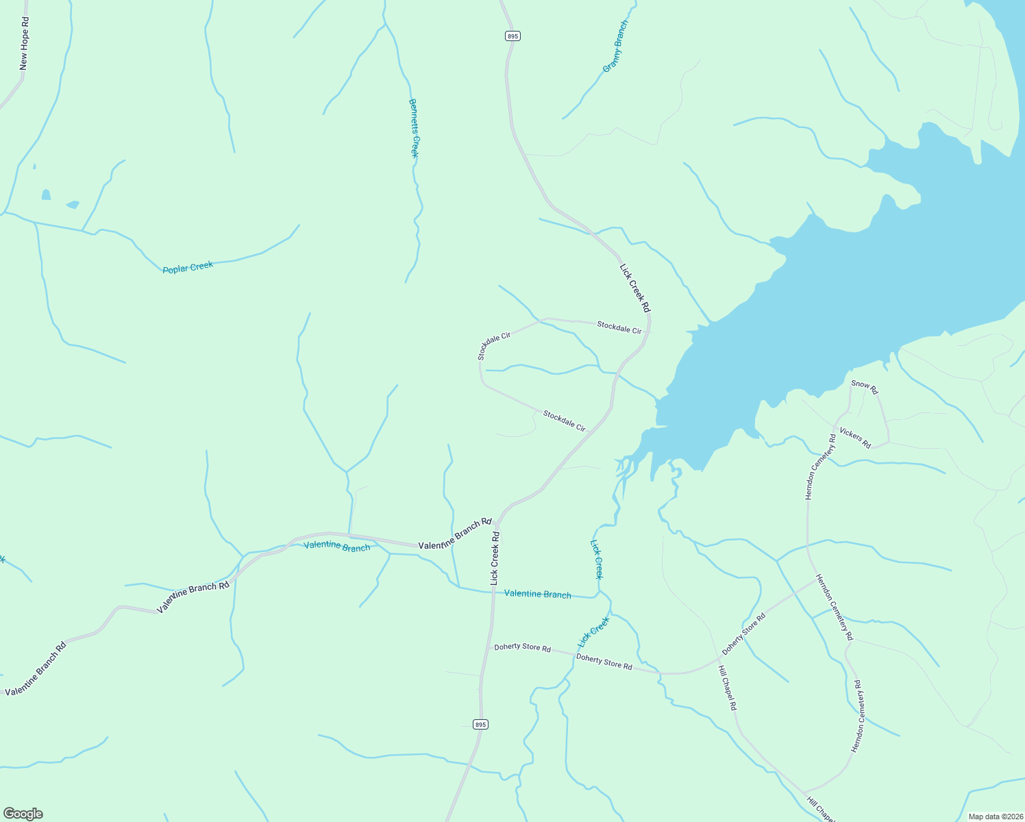 map of restaurants, bars, coffee shops, grocery stores, and more near 265 Stockdale Circle in Big Sandy