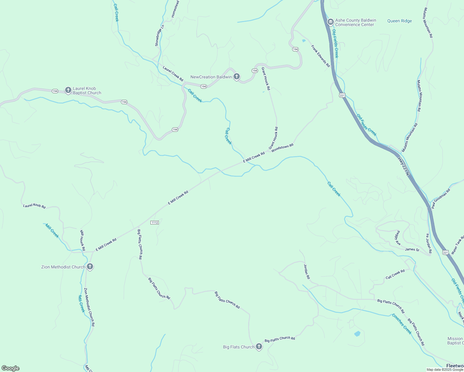 map of restaurants, bars, coffee shops, grocery stores, and more near 499 East Mill Creek Road in Fleetwood