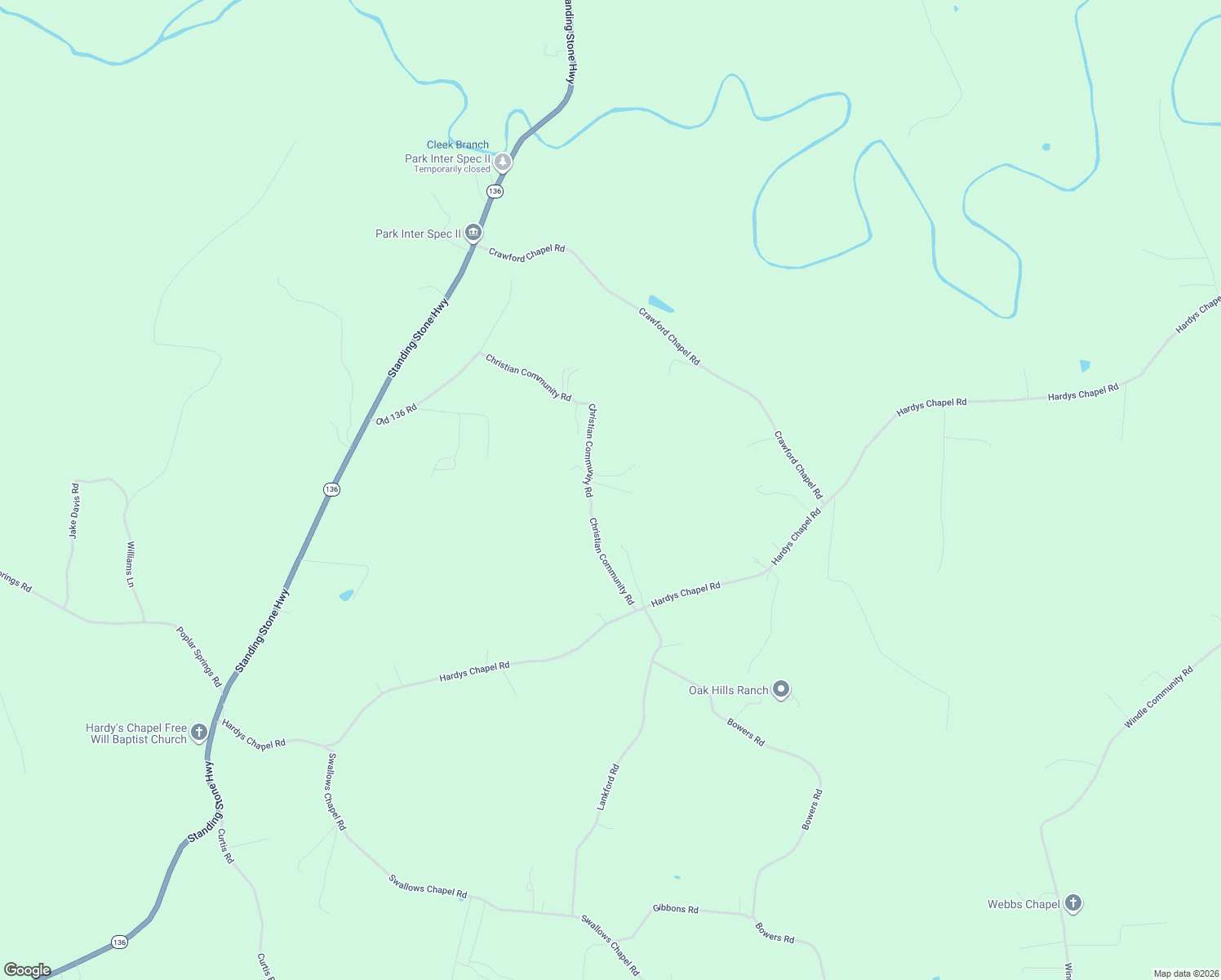 map of restaurants, bars, coffee shops, grocery stores, and more near 323 Christian Community Rd in Livingston