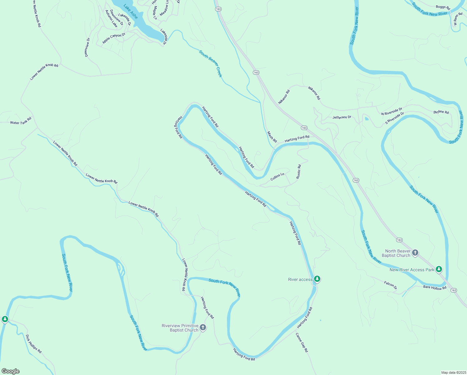 map of restaurants, bars, coffee shops, grocery stores, and more near 2280 Hartzog Ford Road in West Jefferson