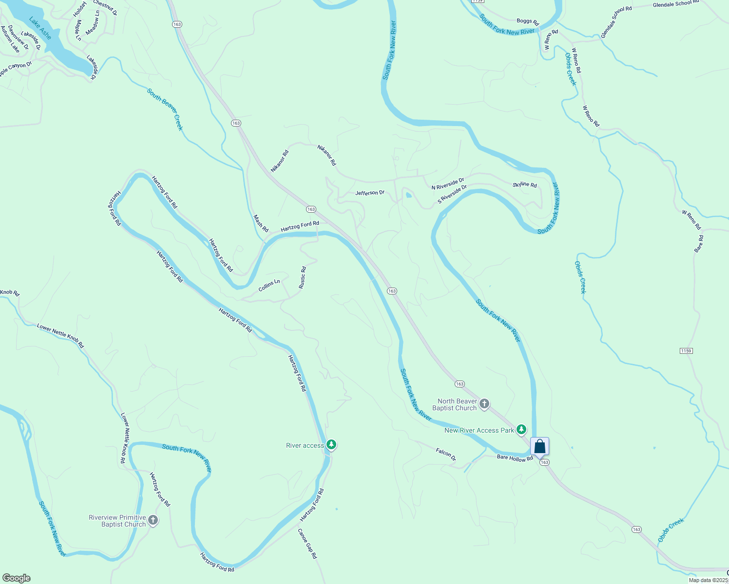 map of restaurants, bars, coffee shops, grocery stores, and more near 178 Daniel Daughters Drive in West Jefferson