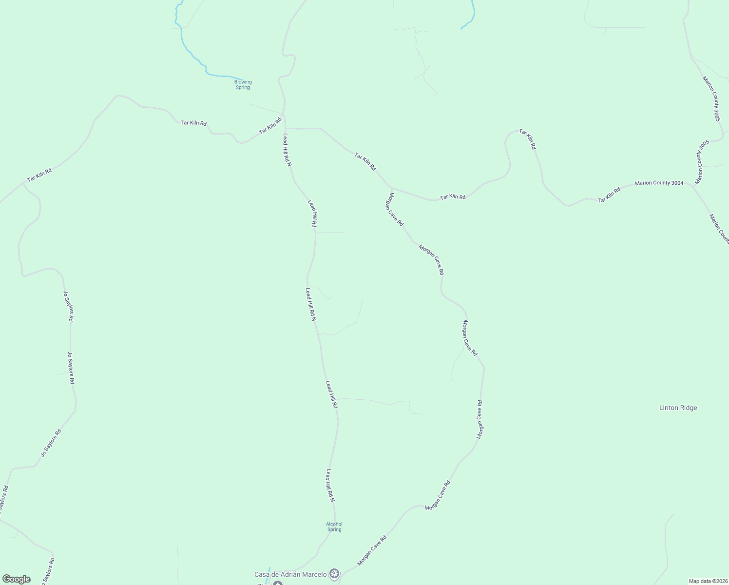 map of restaurants, bars, coffee shops, grocery stores, and more near 7900 Lead Hill Road in Harrison