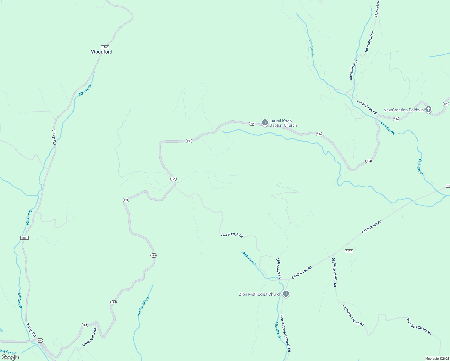 map of restaurants, bars, coffee shops, grocery stores, and more near 569 Laurel Mountain Estates Drive in Todd