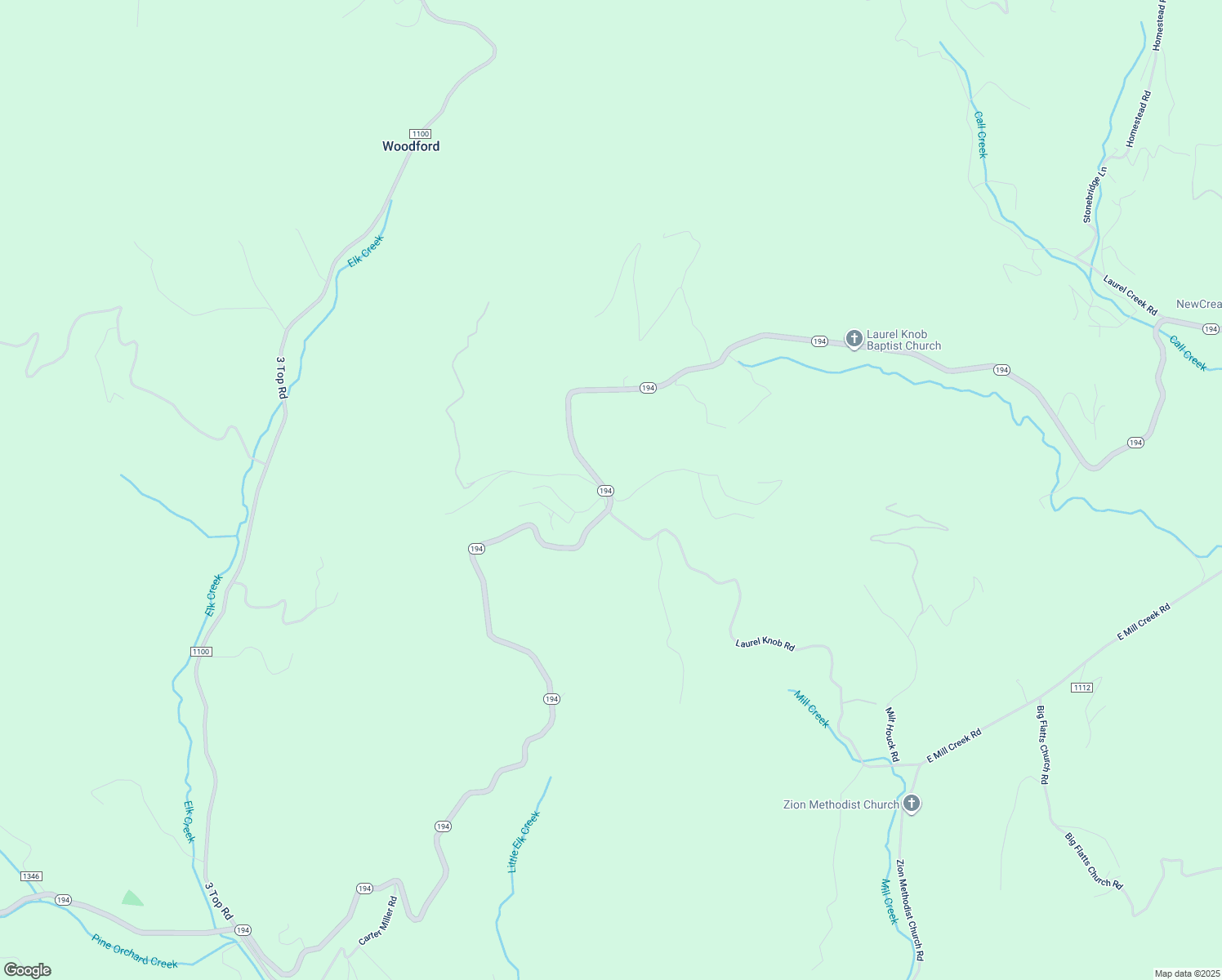 map of restaurants, bars, coffee shops, grocery stores, and more near 5081 North Carolina 194 in Todd