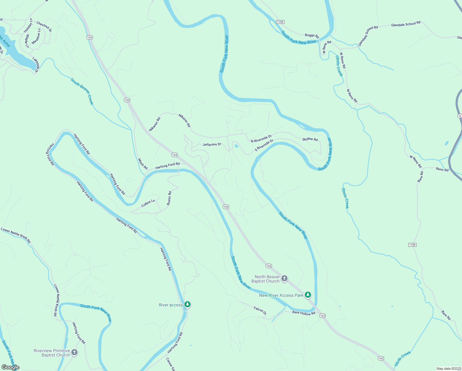 map of restaurants, bars, coffee shops, grocery stores, and more near 339 Burgess Drive in West Jefferson