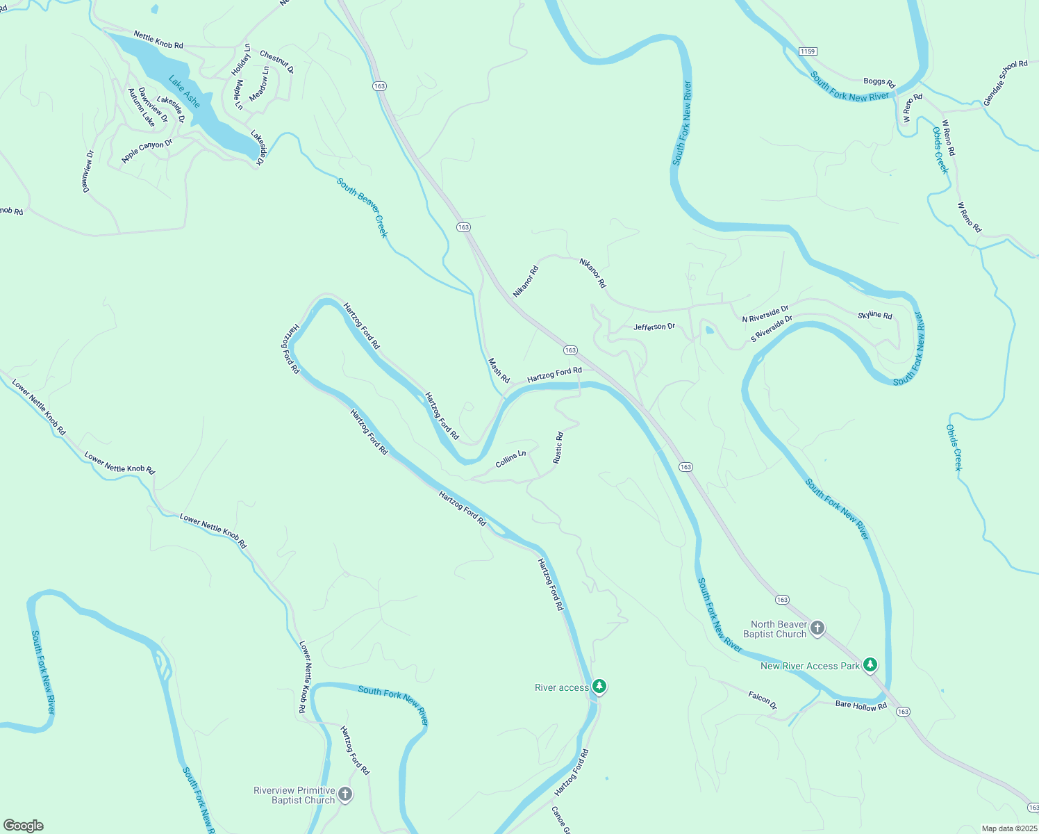 map of restaurants, bars, coffee shops, grocery stores, and more near 147 Hiatt Lane in West Jefferson