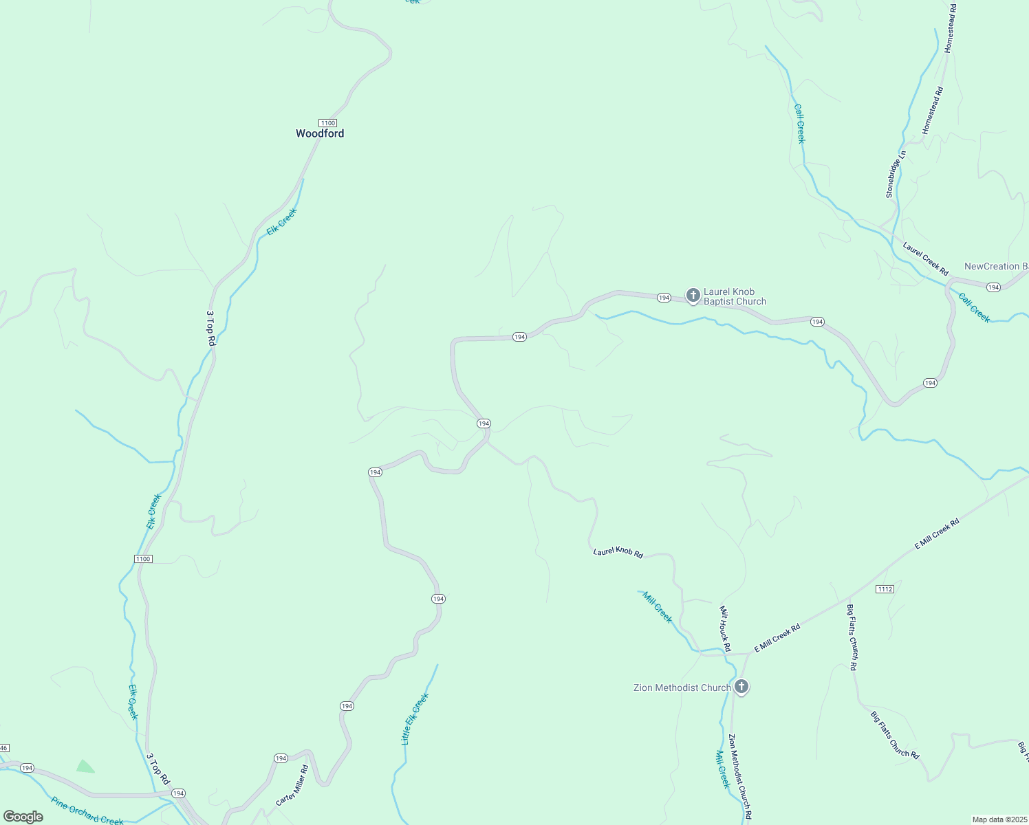 map of restaurants, bars, coffee shops, grocery stores, and more near 231 Laurel Mountain Estates Drive in Todd