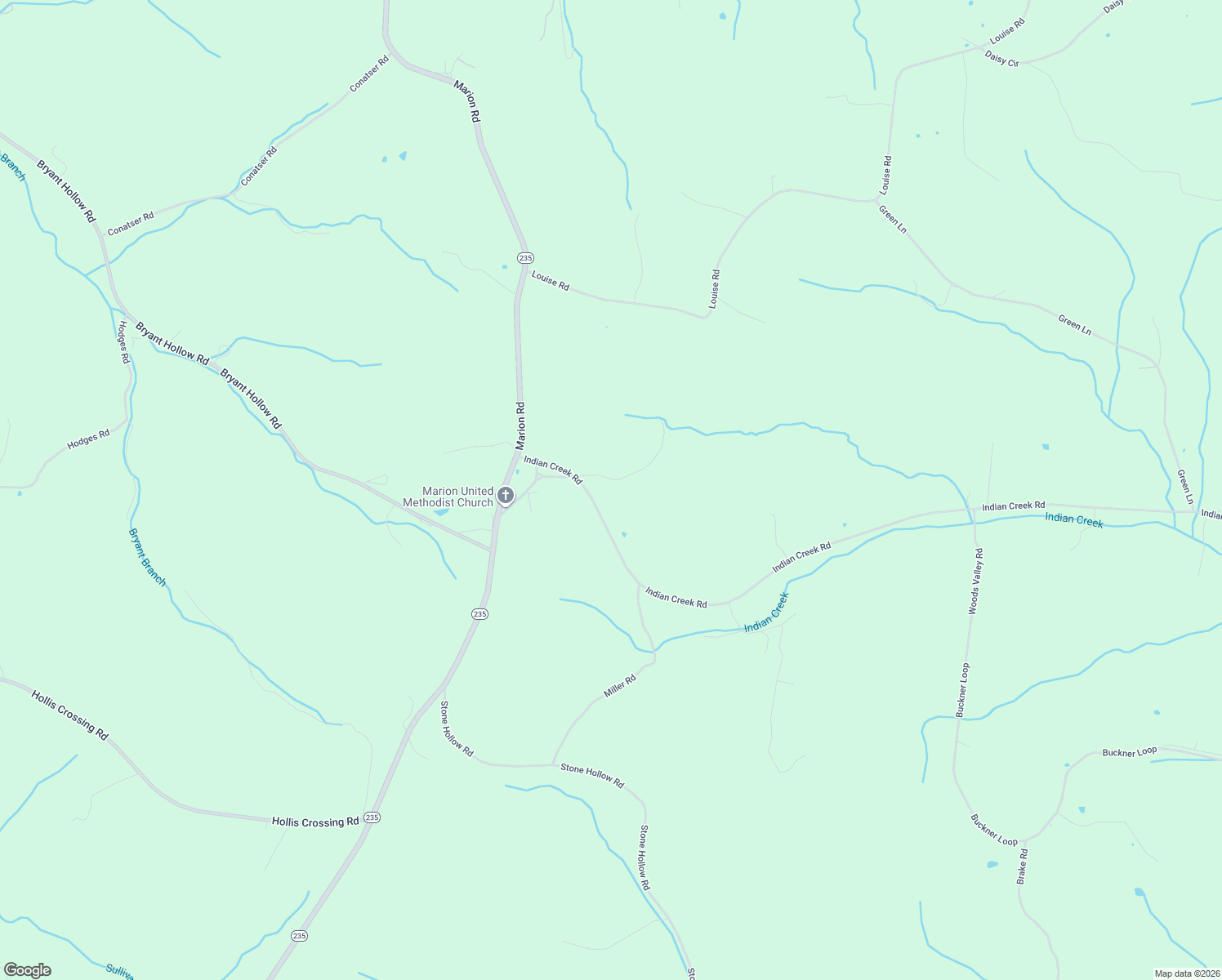 map of restaurants, bars, coffee shops, grocery stores, and more near 1449 Indian Creek Road in Cumberland Furnace