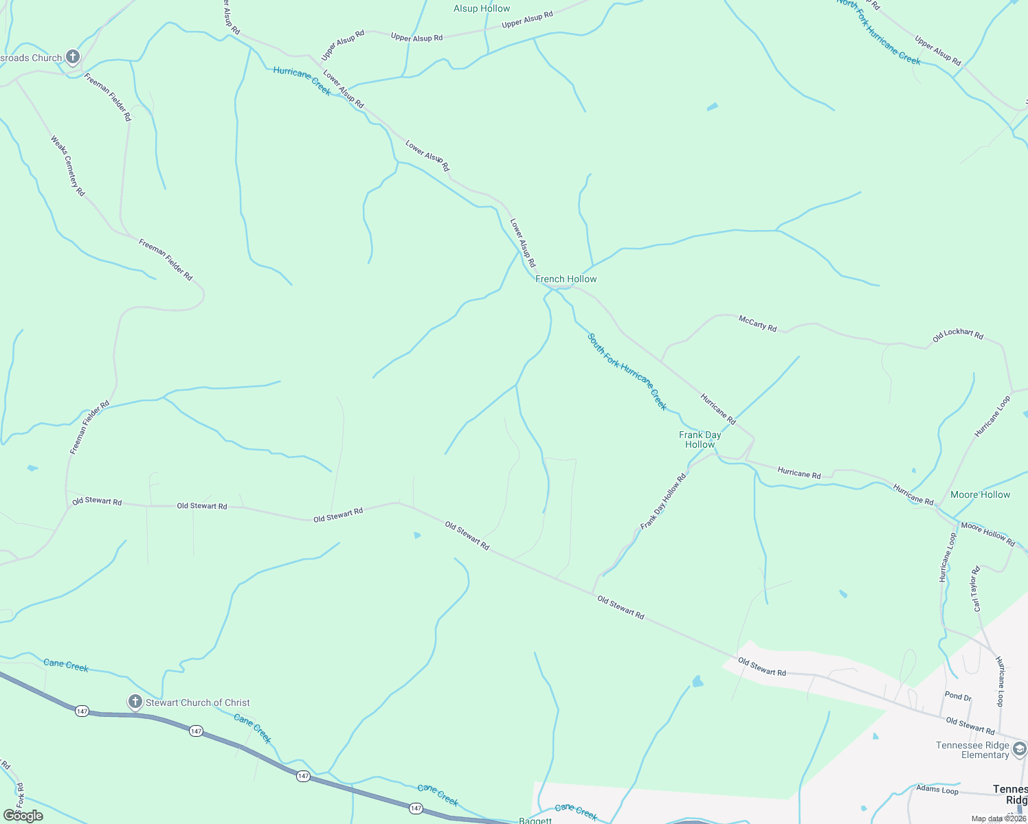 map of restaurants, bars, coffee shops, grocery stores, and more near 500 Day Lane in Tennessee Ridge