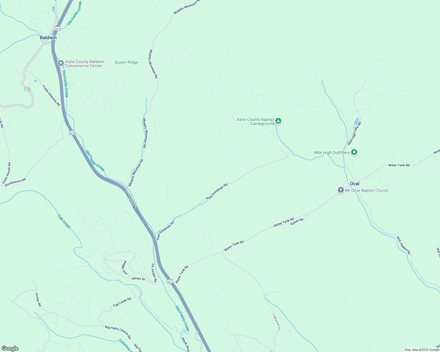 map of restaurants, bars, coffee shops, grocery stores, and more near 185 Noahs Ridge in West Jefferson