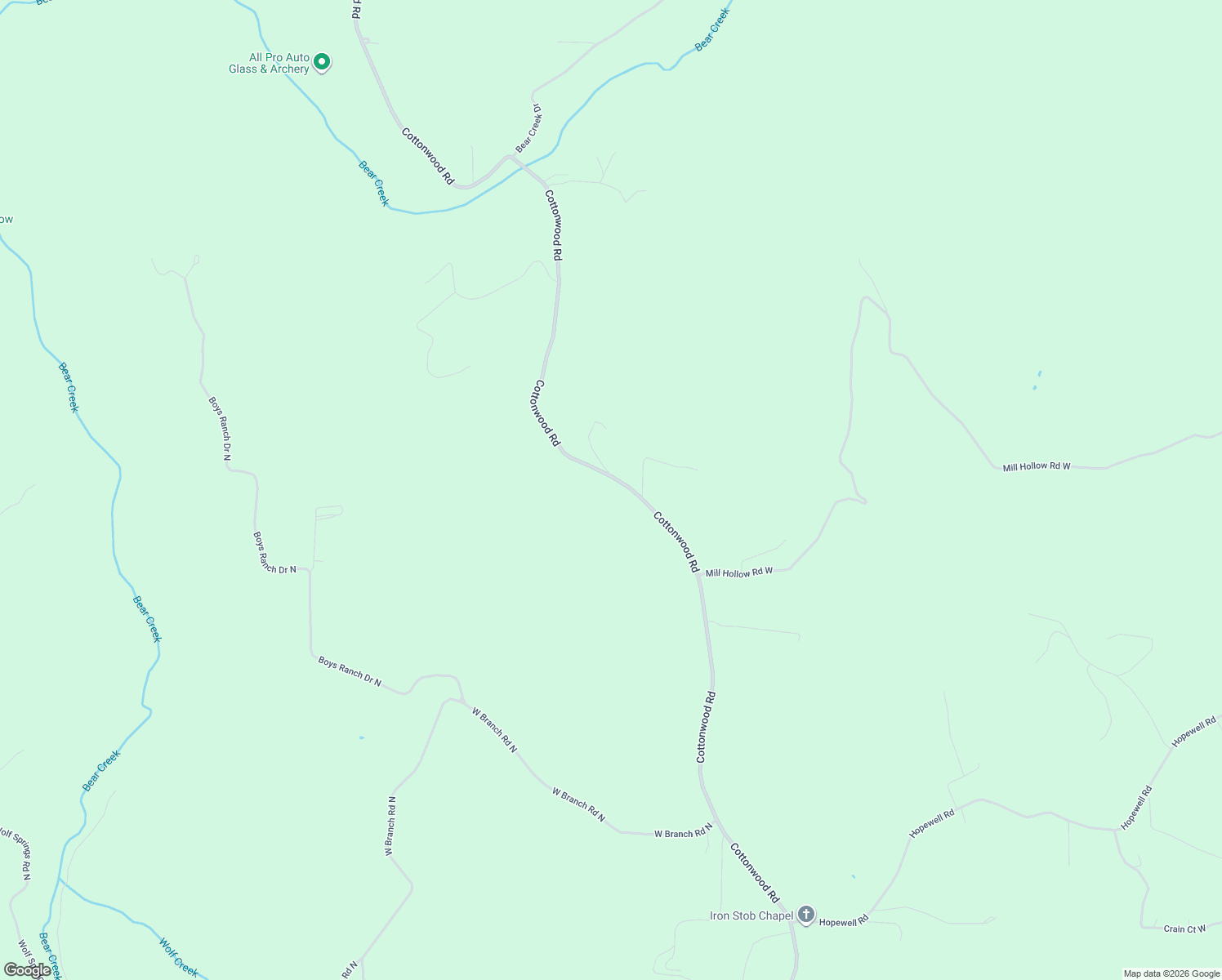 map of restaurants, bars, coffee shops, grocery stores, and more near 6829 Cottonwood Road in Harrison