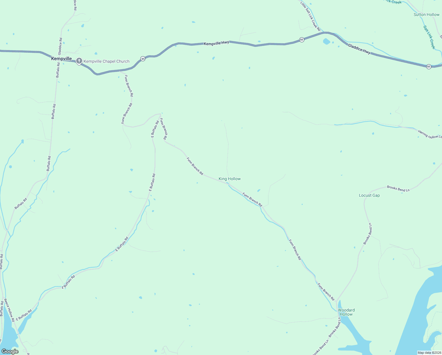 map of restaurants, bars, coffee shops, grocery stores, and more near 175 Funn Branch Road in Pleasant Shade