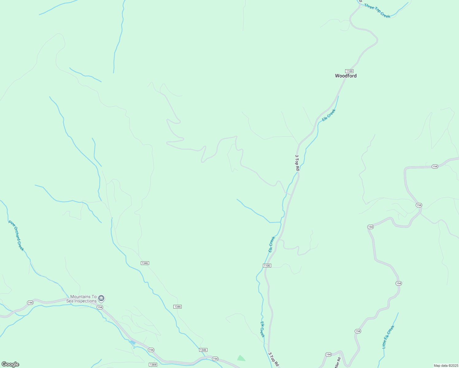 map of restaurants, bars, coffee shops, grocery stores, and more near 3 Top Road in Todd