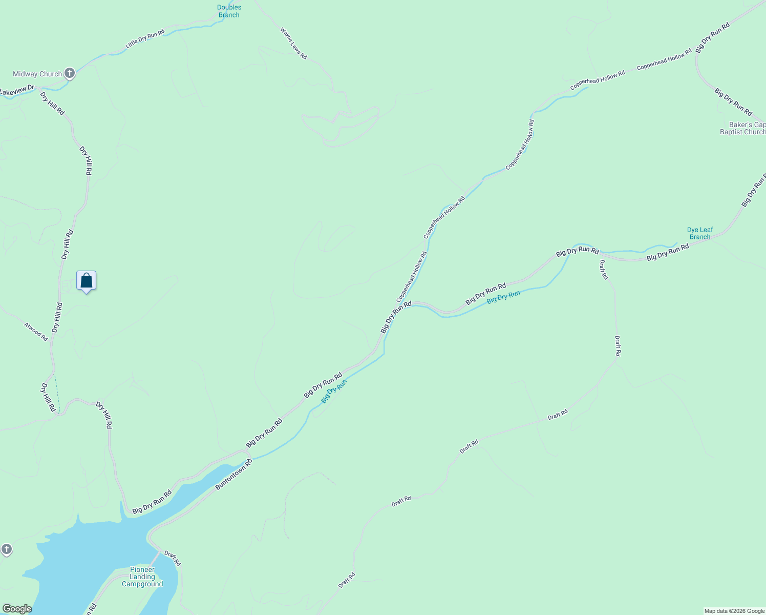 map of restaurants, bars, coffee shops, grocery stores, and more near 6909 Big Dry Run Road in Butler