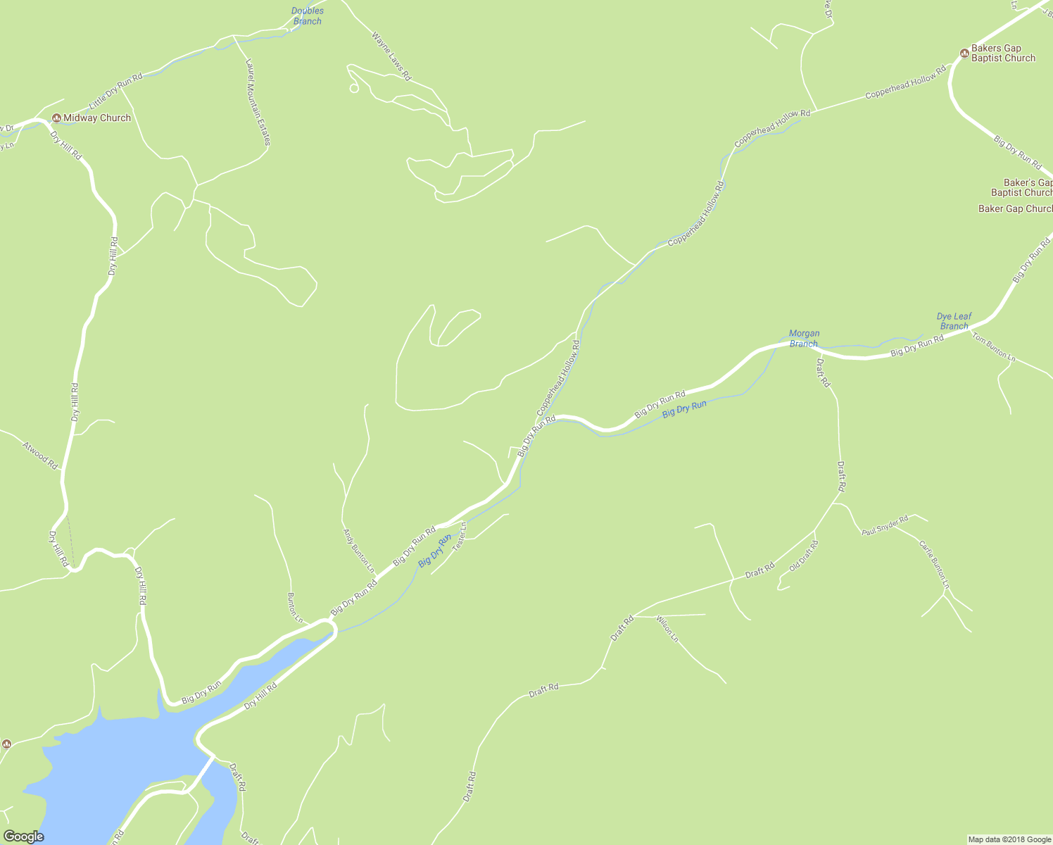 map of restaurants, bars, coffee shops, grocery stores, and more near 6909 Big Dry Run Road in Butler