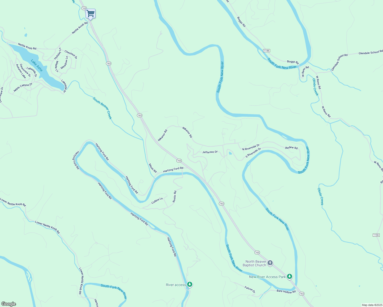 map of restaurants, bars, coffee shops, grocery stores, and more near 533 Morningside Circle in West Jefferson