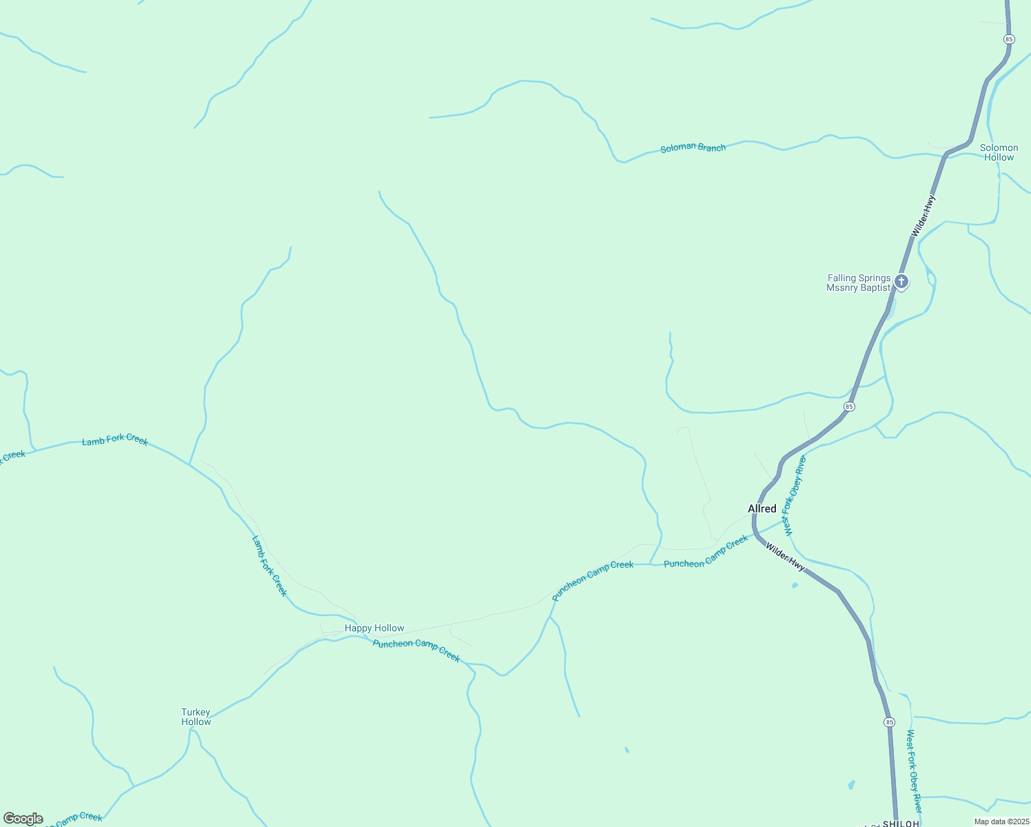 map of restaurants, bars, coffee shops, grocery stores, and more near in Allred