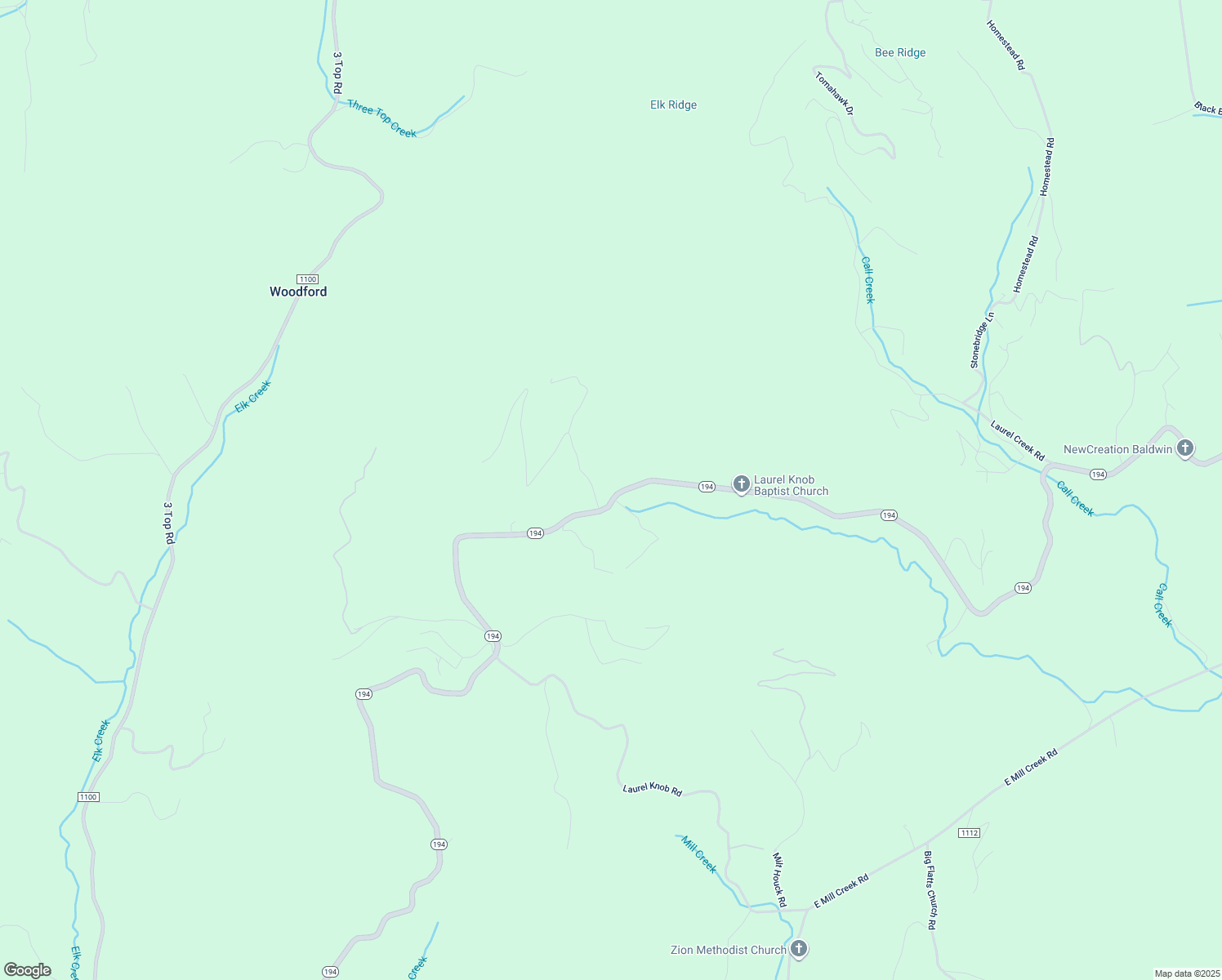 map of restaurants, bars, coffee shops, grocery stores, and more near 4122 North Carolina 194 in Todd