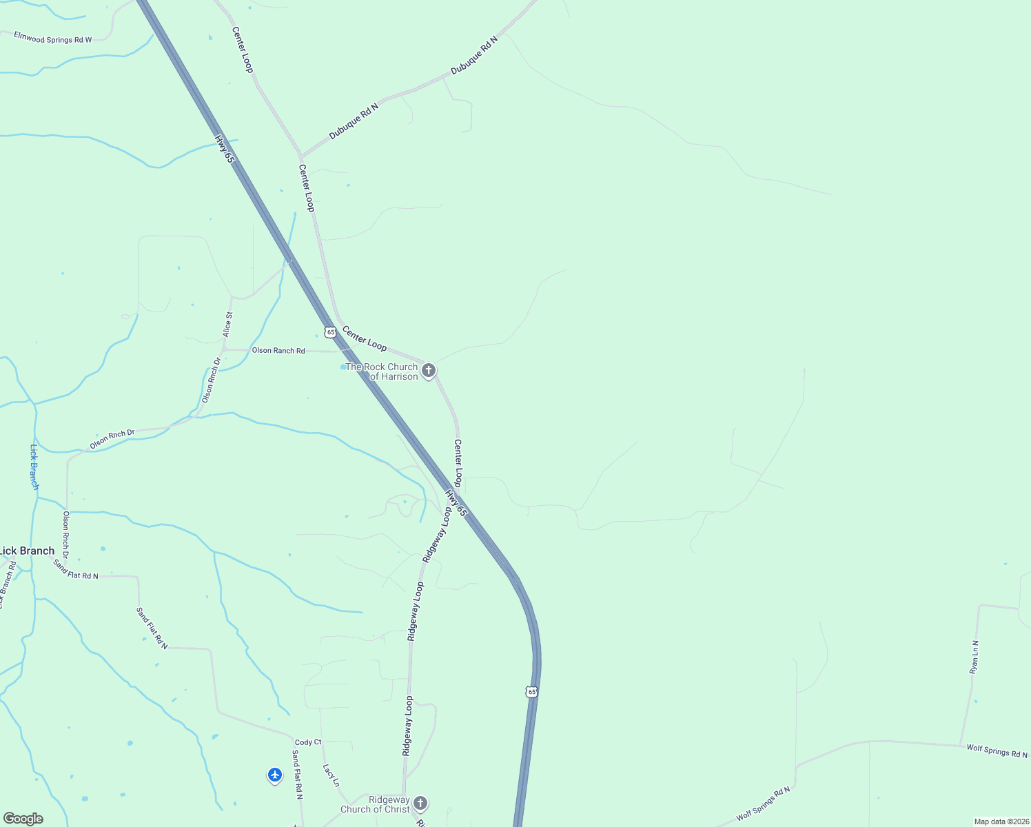 map of restaurants, bars, coffee shops, grocery stores, and more near 2758 Center Loop in Harrison