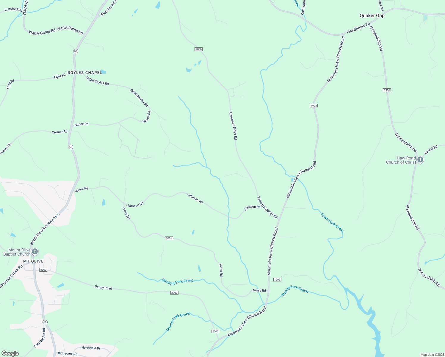 map of restaurants, bars, coffee shops, grocery stores, and more near 1090 Gause Drive in King