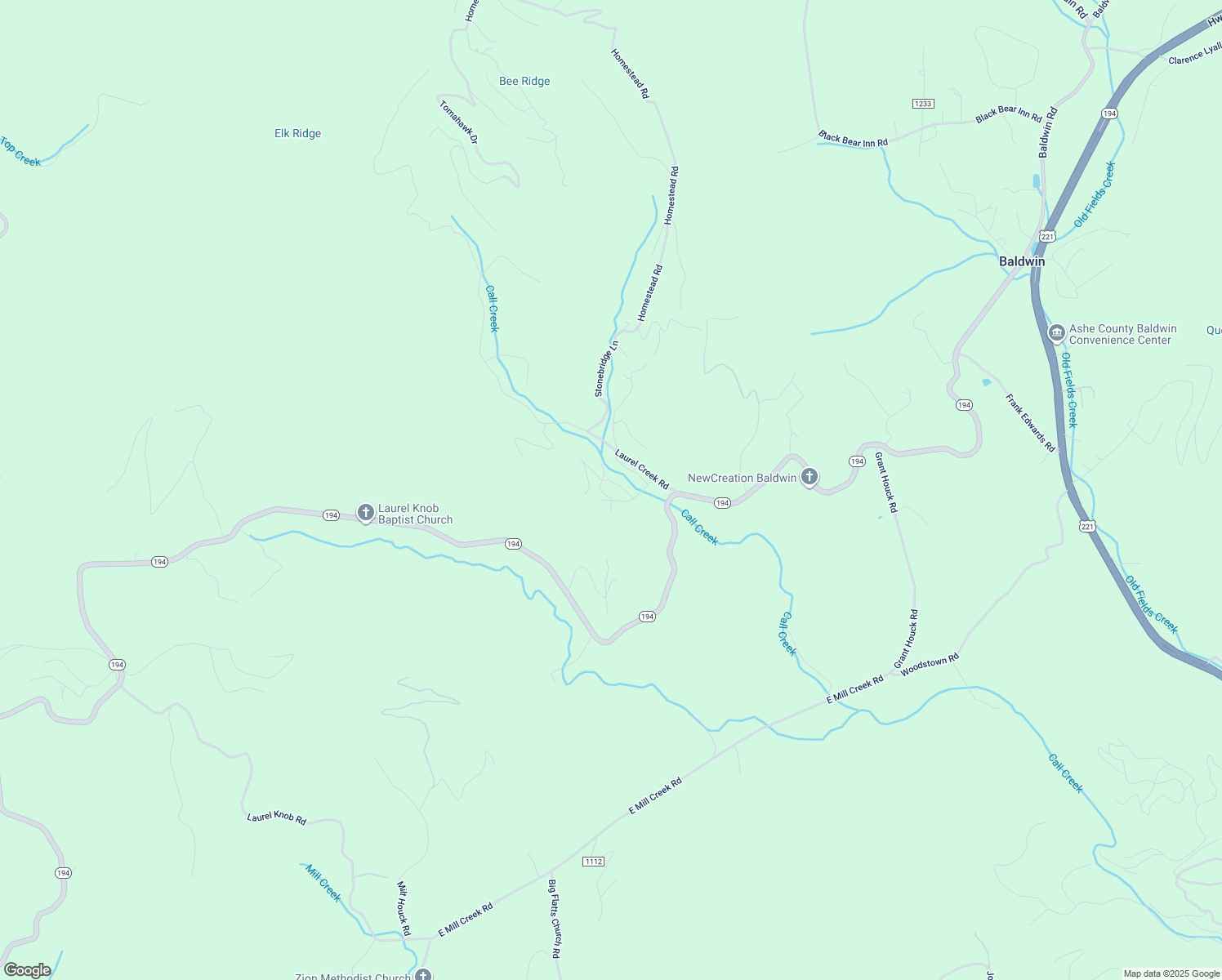 map of restaurants, bars, coffee shops, grocery stores, and more near 163 Kinny Drive in Todd